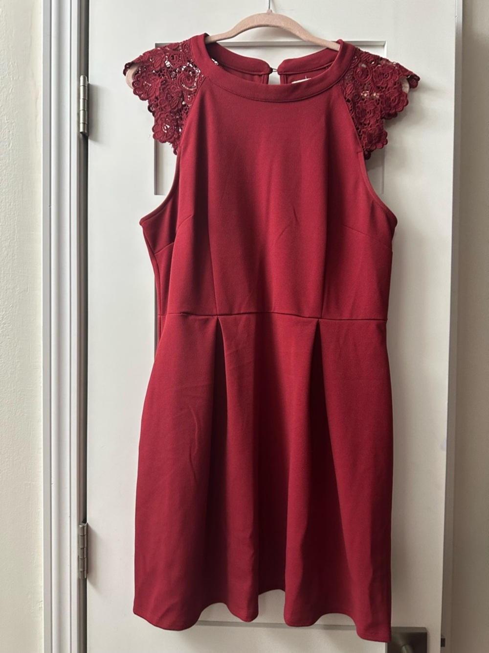 Speechless Red Mini Dress